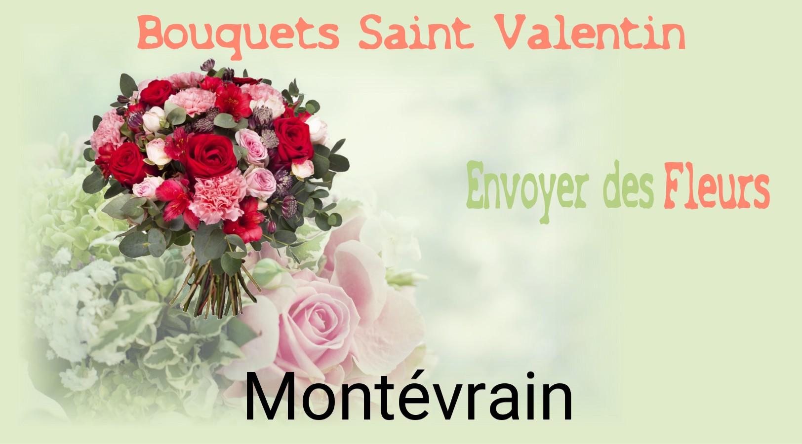 Roses de Saint-Valentin livrées à Montévrain
